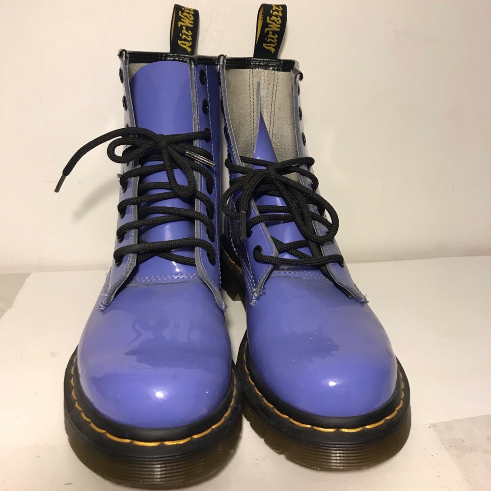 Never worn periwinkle dr. martens